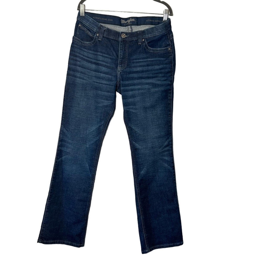 Wrangler Q Baby Bootcut No Gap Waistband Riding Jeans 13/14 X 34